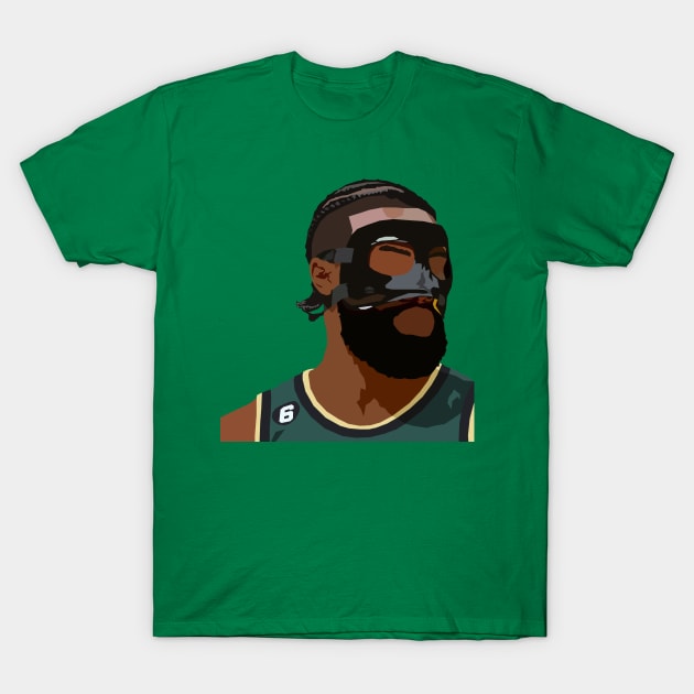 Masked Jaylen Brown T-Shirt by rattraptees